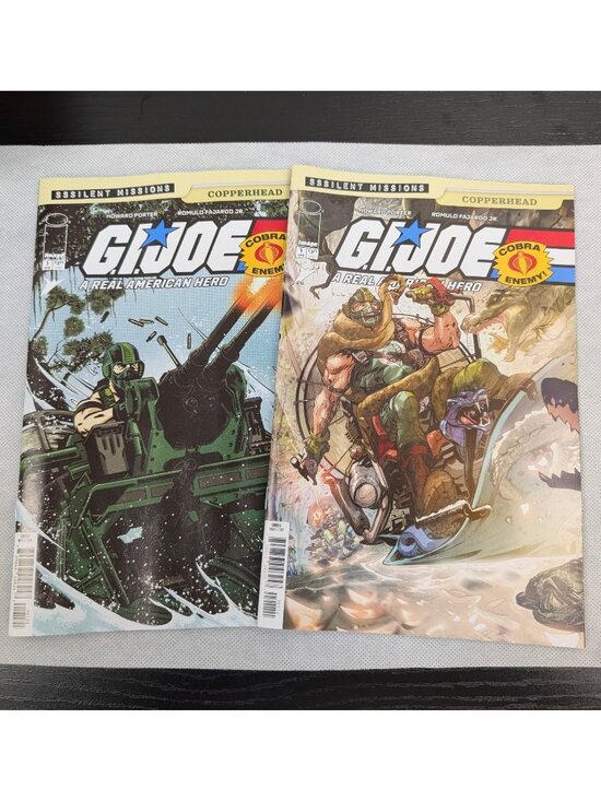 DC Comics Other - GI Joe ARAH SSSilent Missions COPPERHEAD #1 2 Issue Variant Set Image 2026